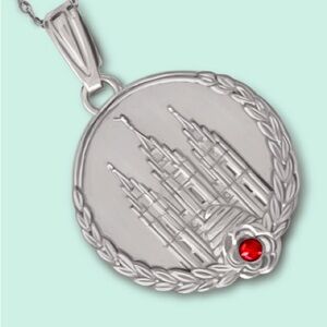 LDS/Mormon Young Women Personal Progress Medallion Necklace - Silver